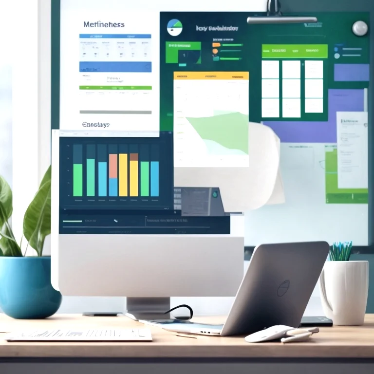 Illustration der zielvex Plattform mit Nutzeranalyse und Zielplanung